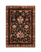 Sultani Hand-Knotted Wool Rug 2' 8" x 4' 2"