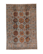 Veziri Hand-Knotted Wool Rug 5' 7" x 8' 3"