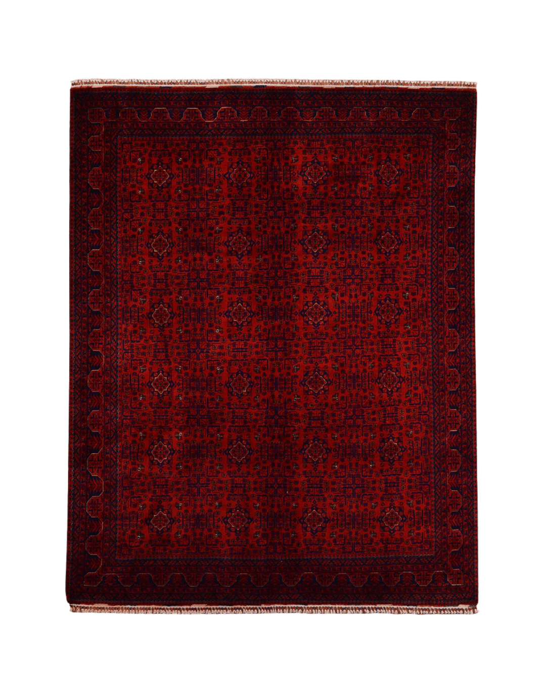 Handwoven Afghan Style Wool Rug 7' 9