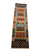 Sultani Hand-Knotted Wool Runner 2' 65" x 9' 5"
