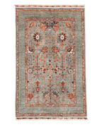 Sultani Hand-Knotted Wool Rug 3' 4" x 5' 2"