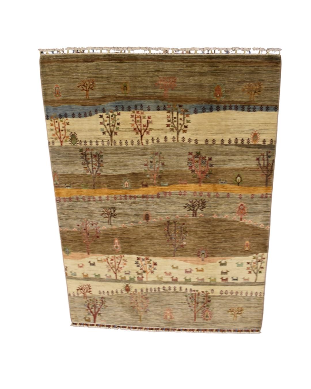 Sultani Hand-Knotted Wool Rug 148x205 cm 3.03 m² | 5x7 ft
