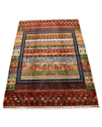 Sultani Hand-Knotted Wool Rug 5' 9" x 8'