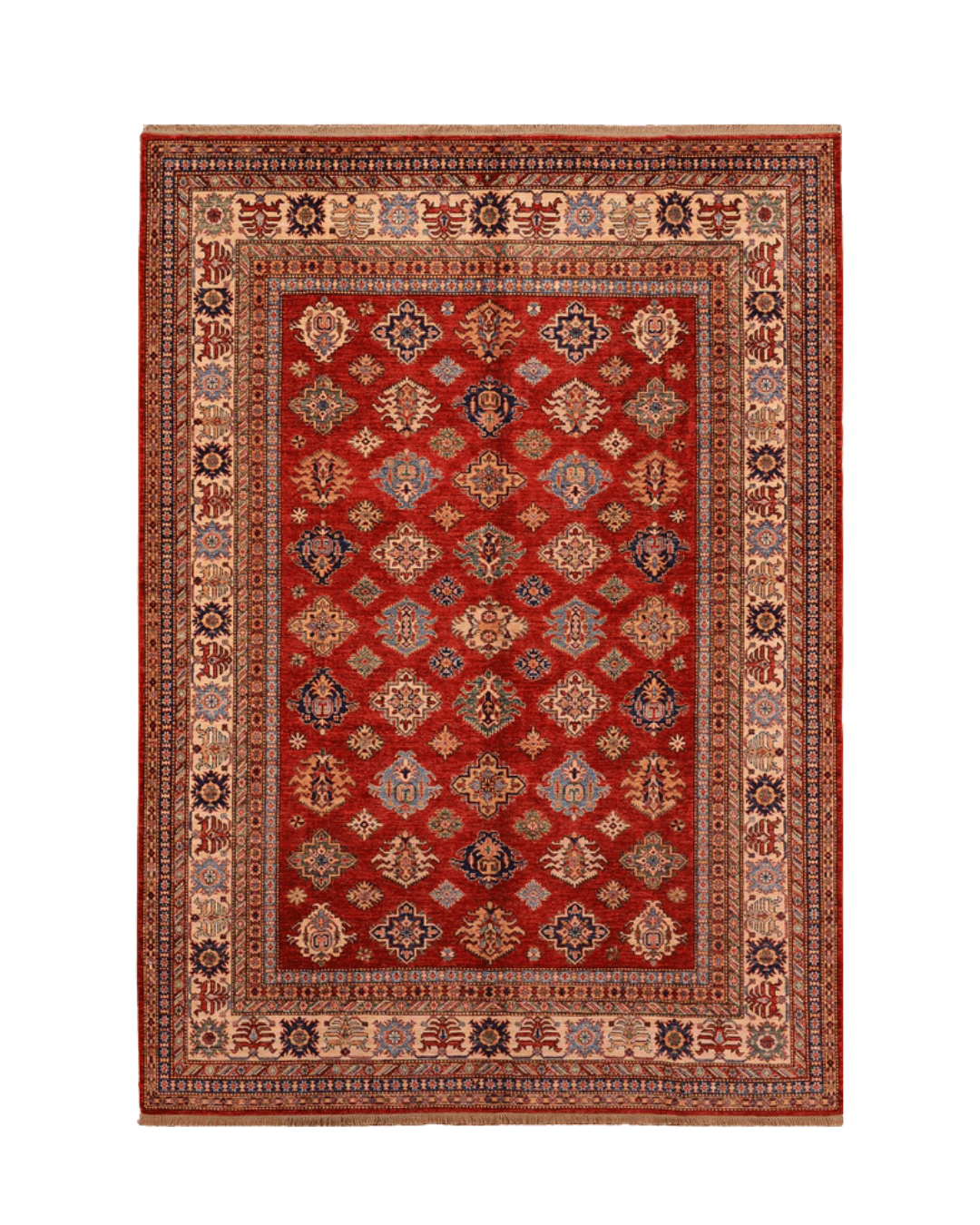 Shirvan Hand-Knotted Wool Rug 8' x 10'
