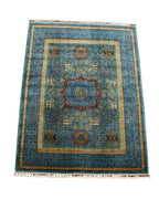 Mamluk Hand-Knotted Wool Rug 5' 2" x 6' 8"