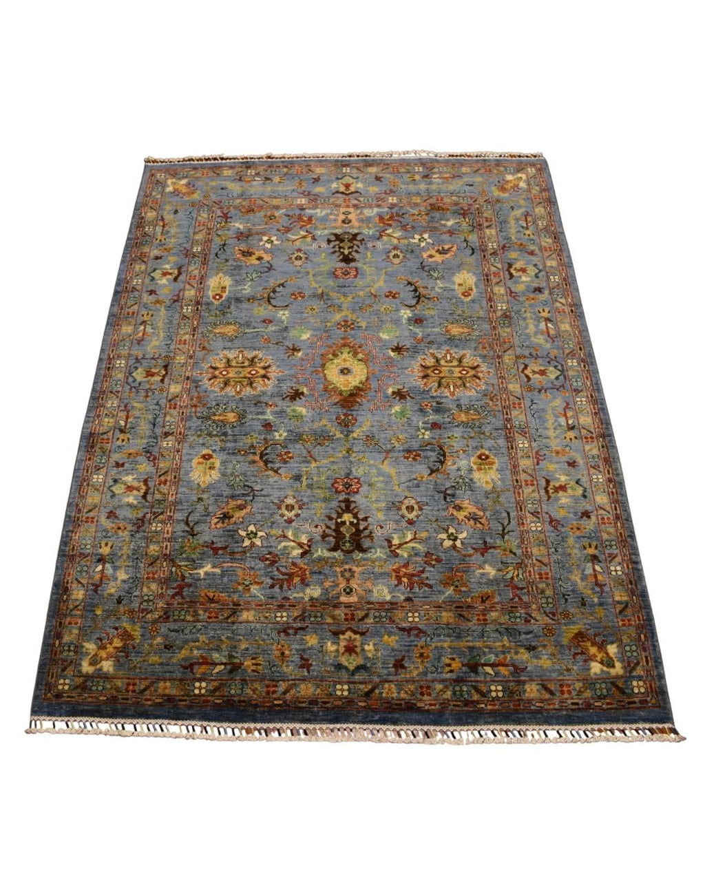 Sultani Hand-Knotted Wool Rug 5' 8" x 7' 7"