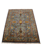 Sultani Hand-Knotted Wool Rug 5' 8" x 7' 7"