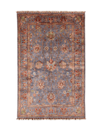 Sultani Hand-Knotted Wool Rug 4' x 6'