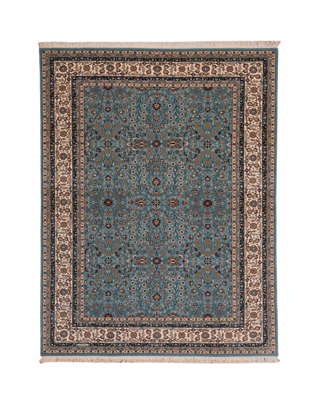 Hereke Hand-Knotted Wool Rug 5' 8