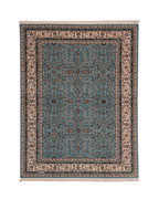 Hereke Hand-Knotted Wool Rug 5' 8" x 8' 1"