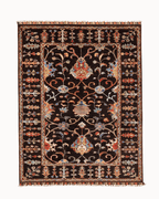 Sultani Hand-Knotted Wool Rug 4' x 6'