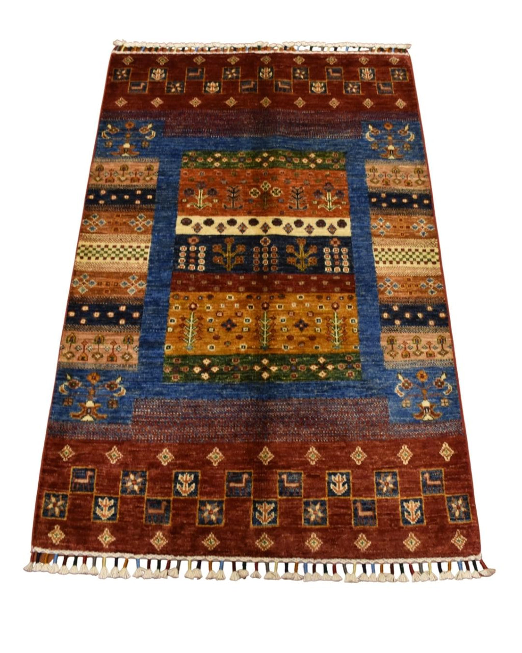 Sultani Hand-Knotted Wool Rug 2' 7" x 4' 5"