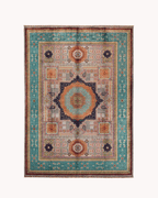 Mamluk Hand-Knotted Wool Rug 9' 1" x 12' 3"