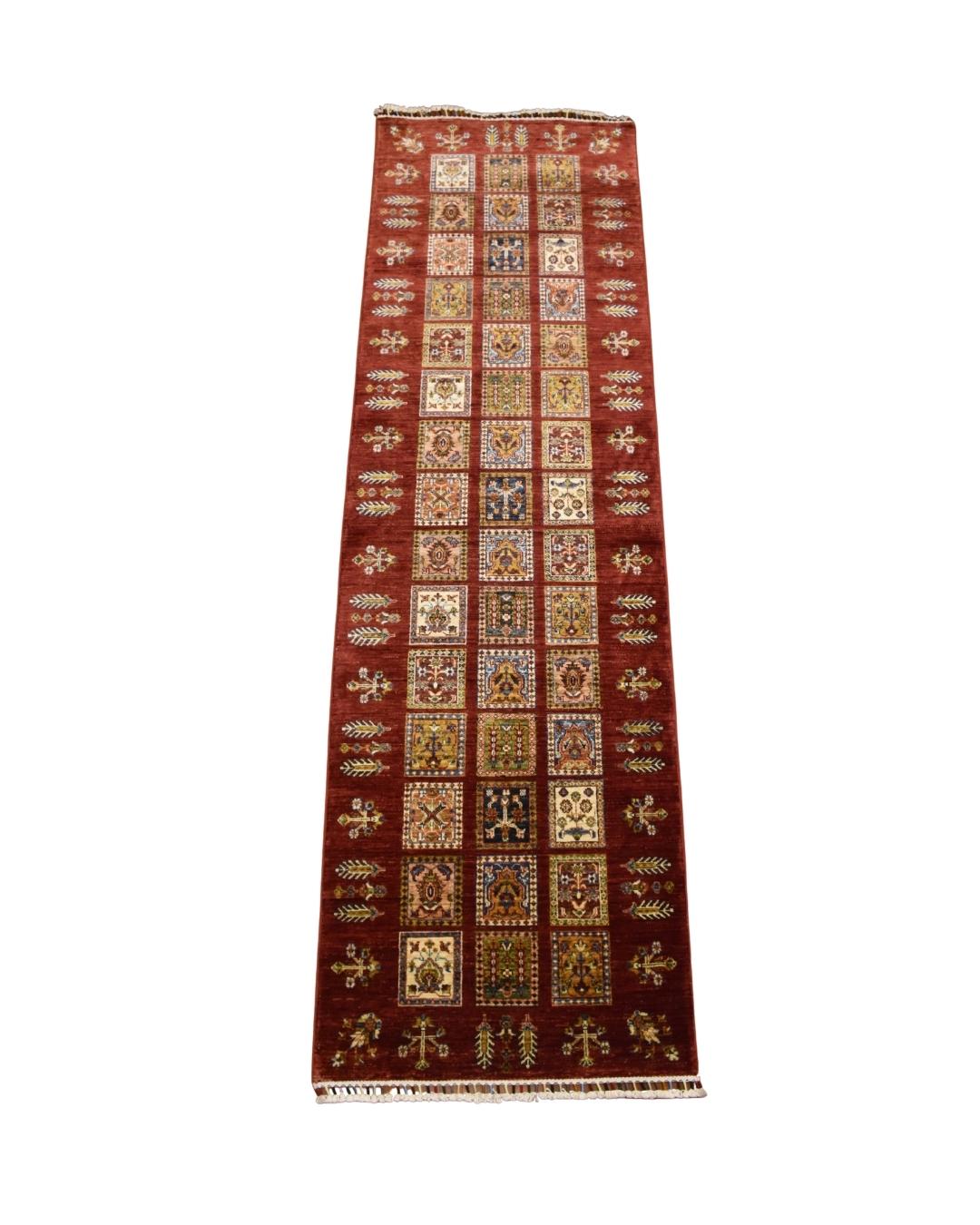 Sultani Hand-Knotted Wool Runner 2' 4" x 7' 4"