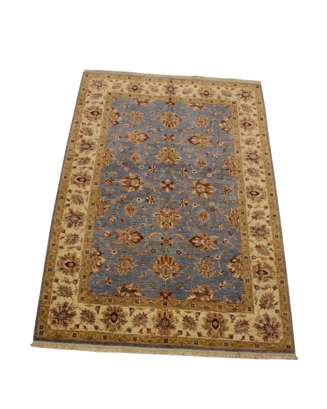 Sultani Hand-Knotted Wool Rug 5' 7" x 7' 8"
