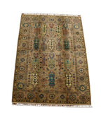 Sultani Hand-Knotted Wool Rug 5' 1" x 6' 9"