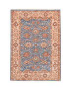 Ushak Hand-Knotted Wool Rug 3' x 5'