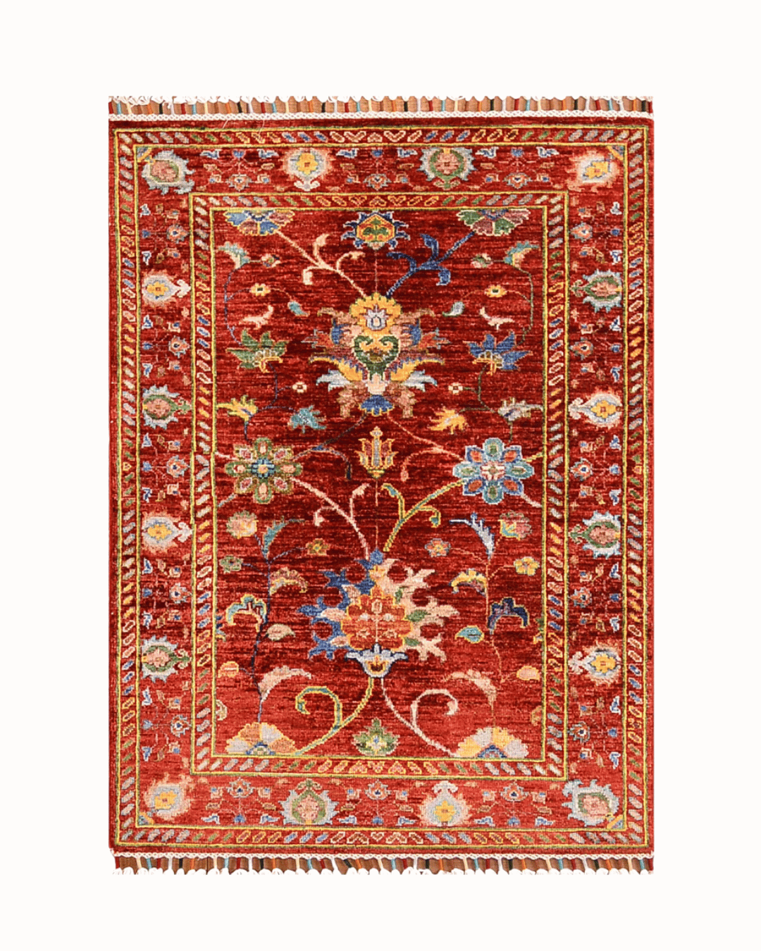 Sultani Hand-Knotted Wool Rug 2' 6