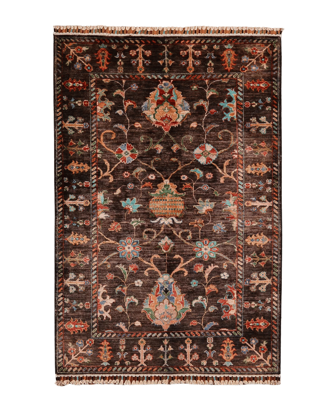 Sultani Hand-Knotted Wool Rug 3' 5
