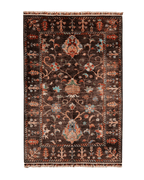 Sultani Hand-Knotted Wool Rug 3' 5" x 5' 1"