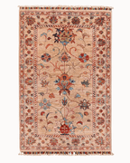 Sultani Hand-Knotted Wool Rug 3' 1" x 4' 7"