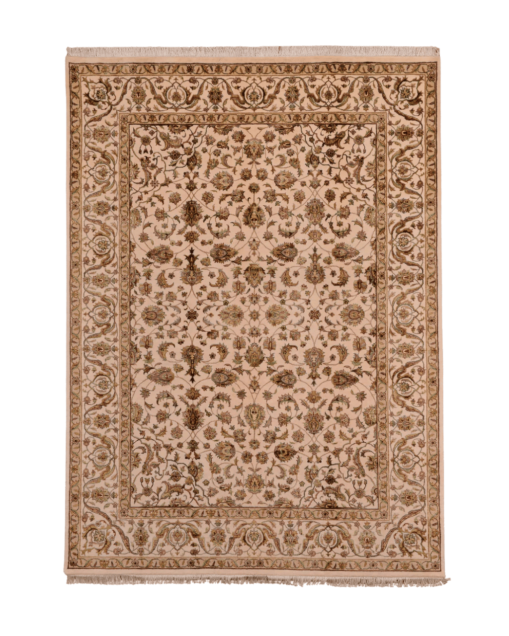 Tapis en laine style afghan 55 x 146 cm