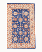 Ushak Hand-Knotted Wool Rug 3' x 5'
