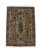 Sultani Hand-Knotted Wool Rug 120x175cm | 4x6ft
