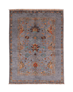 Sultani Hand-Knotted Wool Rug 4' x 6'