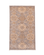 Ushak Hand-Knotted Wool Rug 3' x 5'