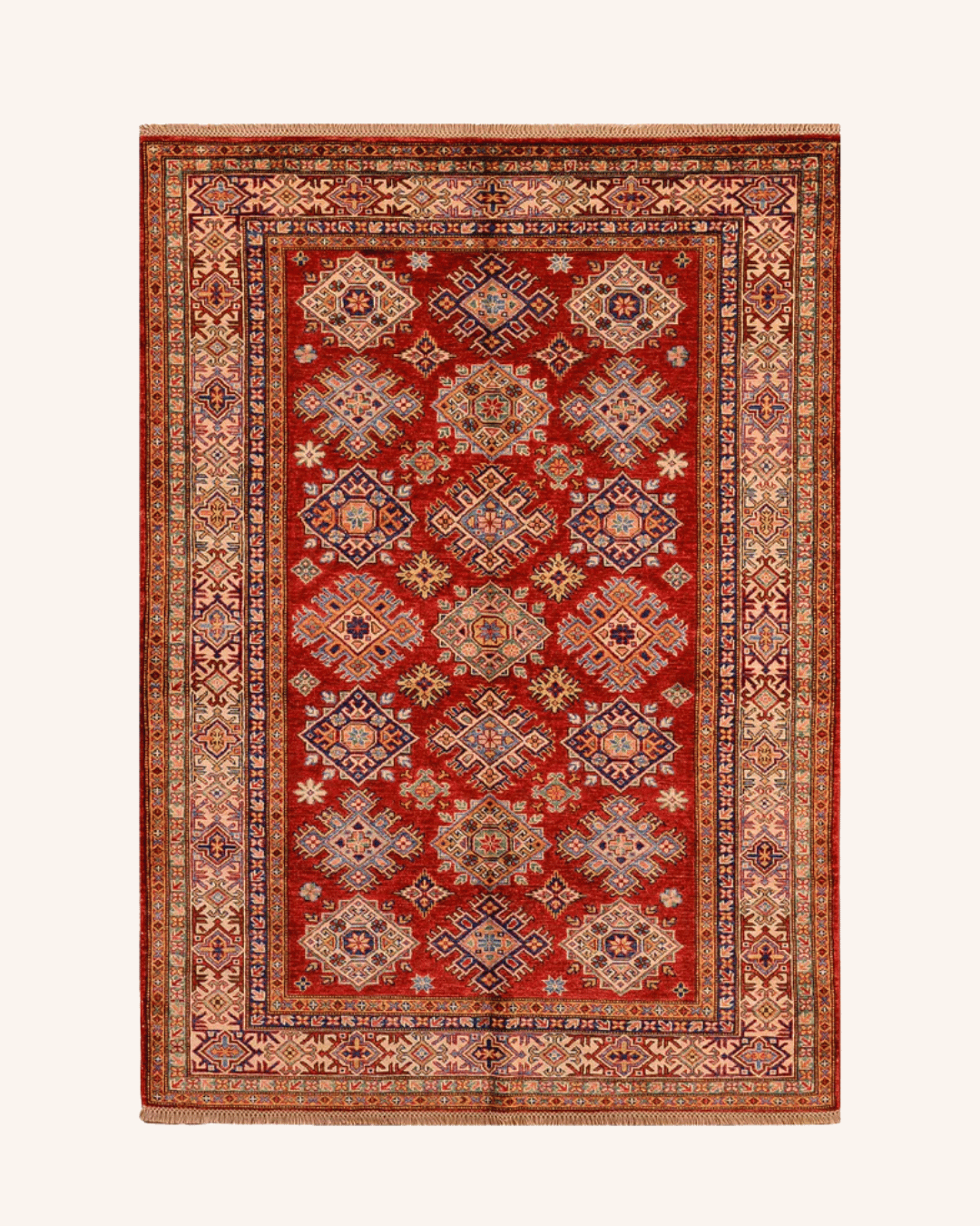 Shirvan Hand-Knotted Wool Rug 4' 8