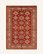 Shirvan Hand-Knotted Wool Rug 4' 8" x 6' 7"
