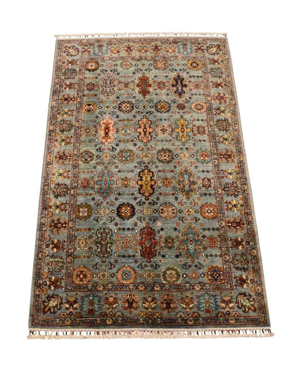 Sultani Hand-Knotted Wool Rug 4' x 6' 4"