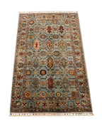 Sultani Hand-Knotted Wool Rug 4' x 6' 4"