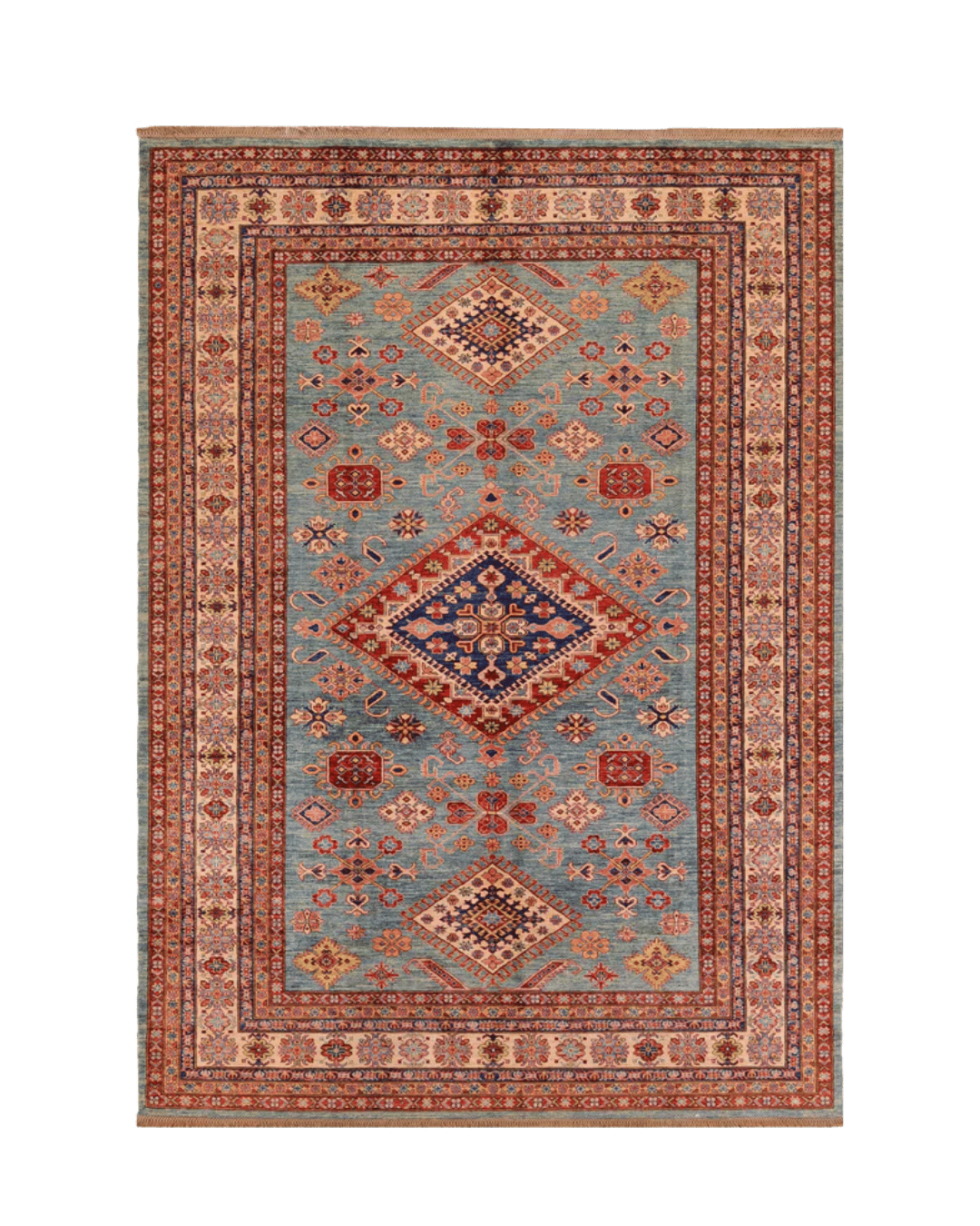 Shirvan Hand-Knotted Wool Rug 8' x 11'