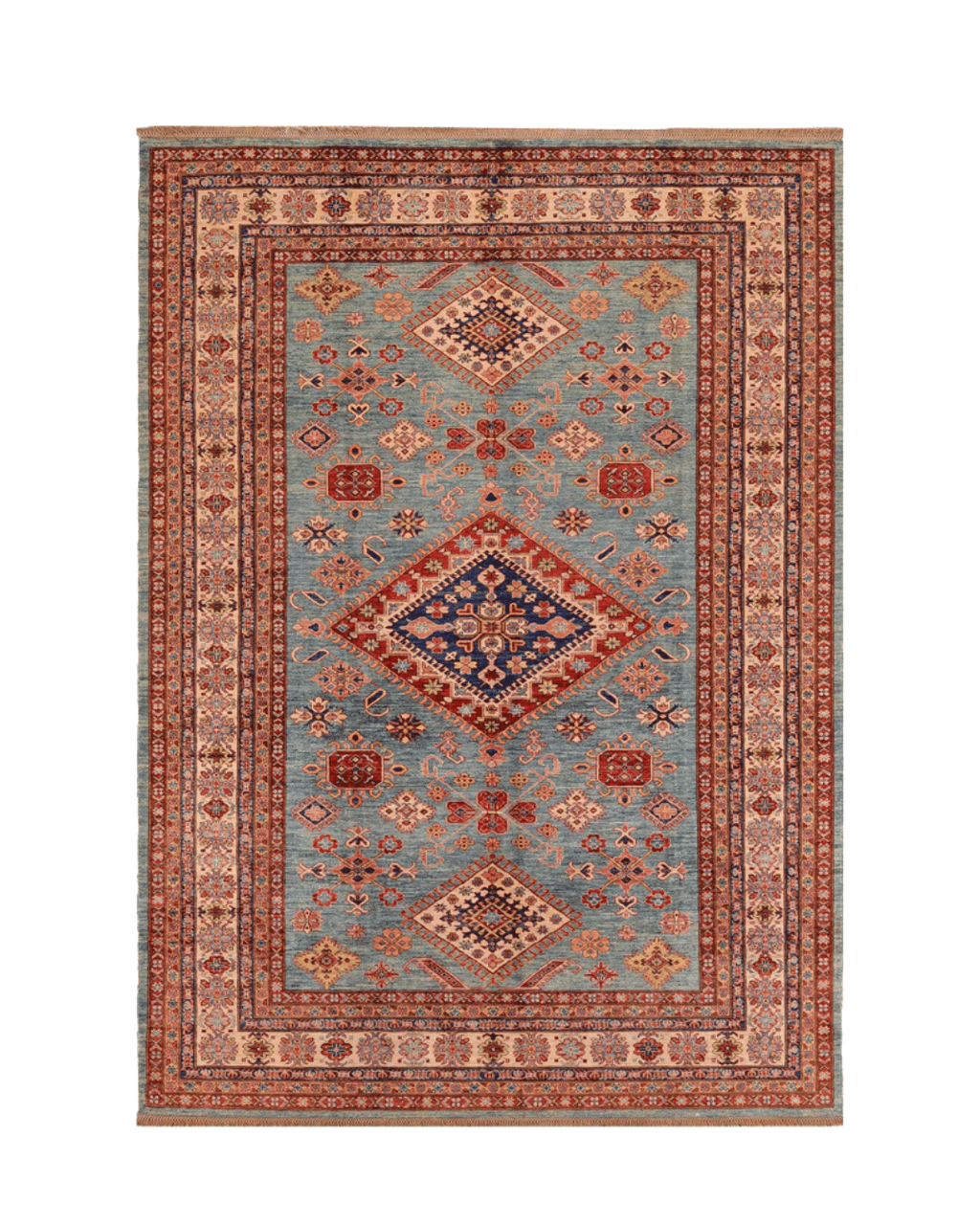 Shirvan Hand-Knotted Wool Rug 8' x 11'