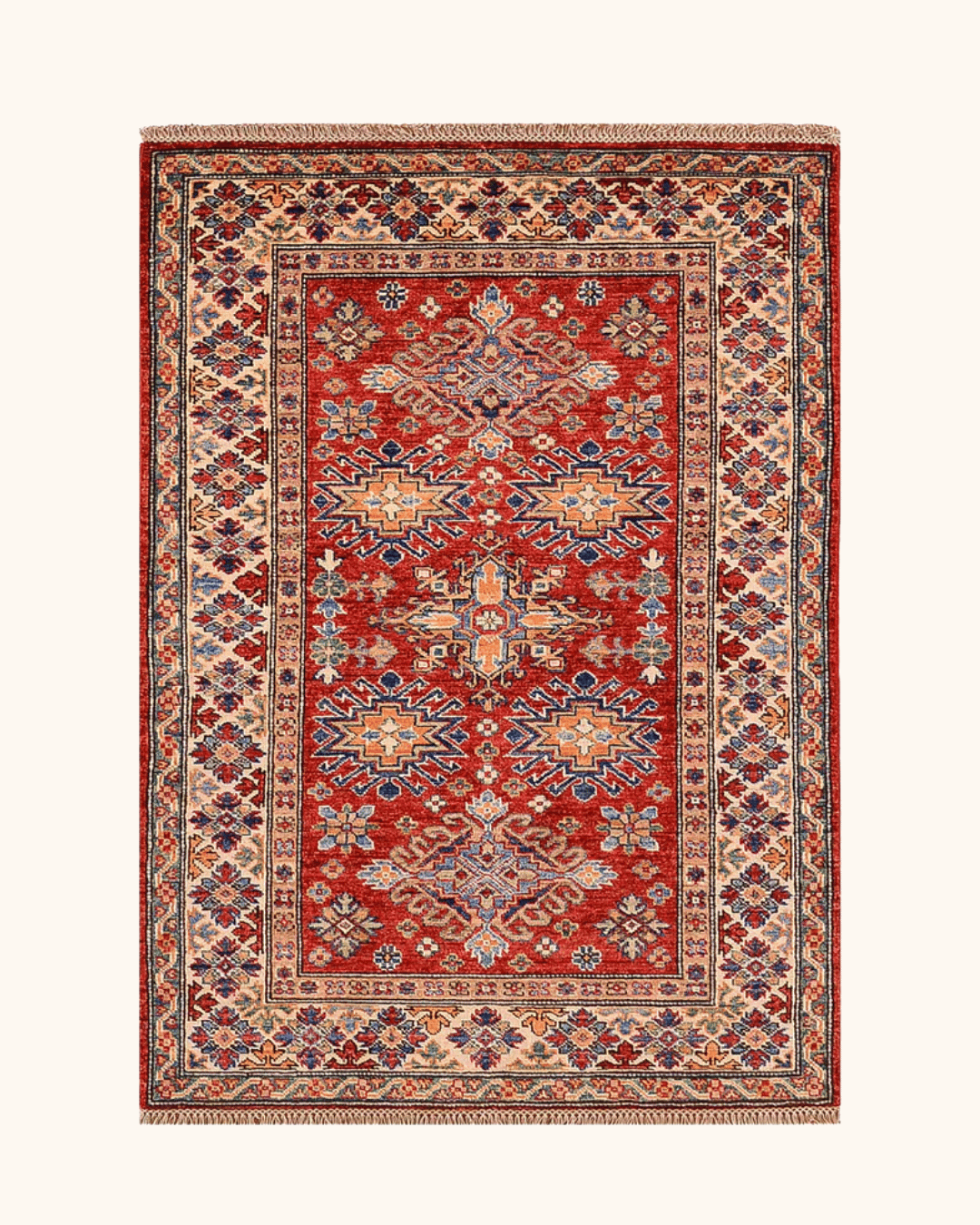 Shirvan Hand-Knotted Wool Rug 3' 3" x 5' 1"