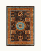 Mamluk Hand-Knotted Wool Rug 6' 7" x 9' 5"
