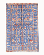 Sultani Hand-Knotted Wool Rug 4' x 6'