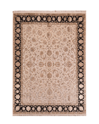 Ottoman Elegance Hand-Knotted Wool Rug 8' 2" x 9' 9"