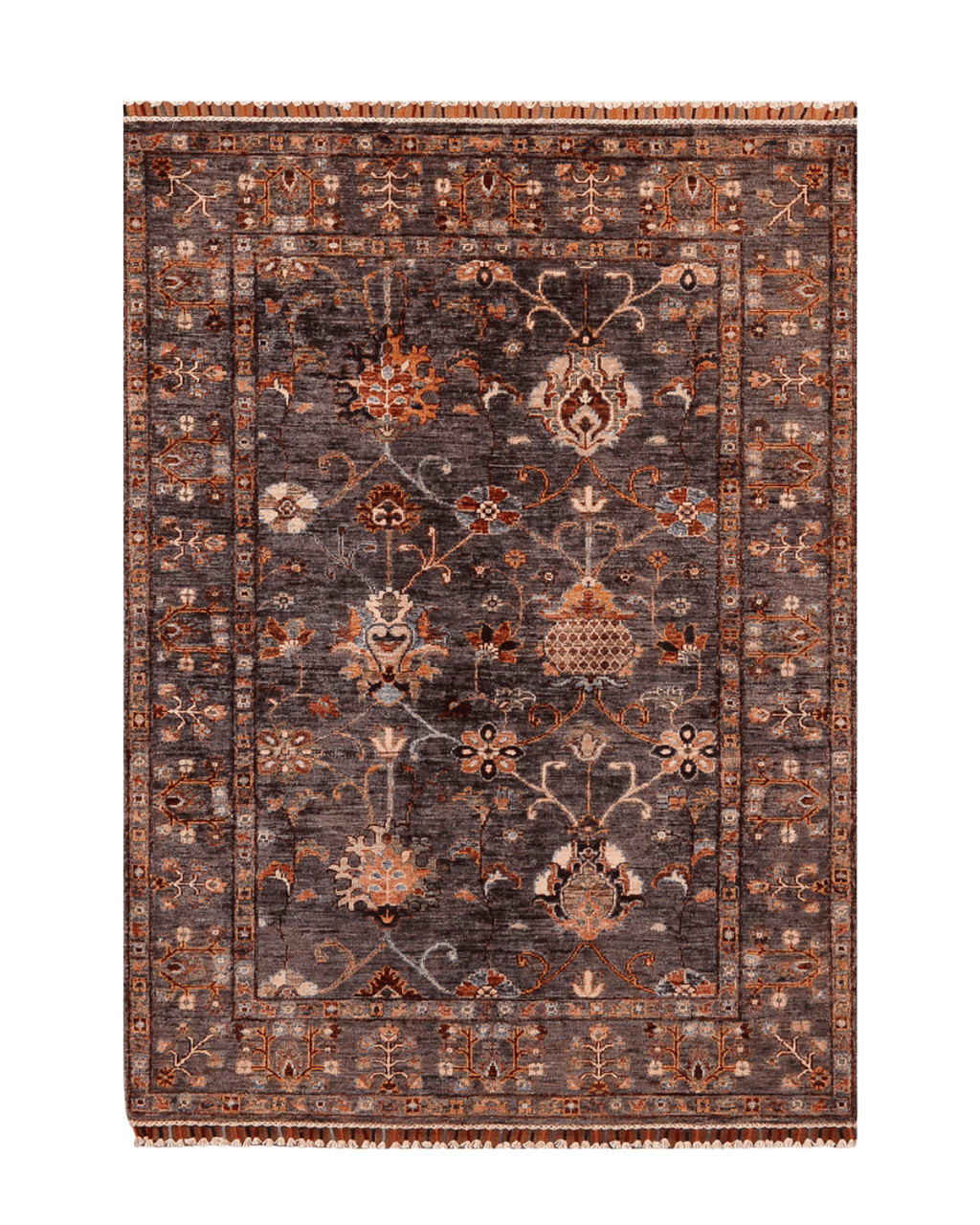 Sultani Hand-Knotted Wool Rug 4' x 6'