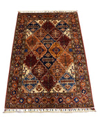 Sultani Hand-Knotted Wool Rug 2' 7" x 4'