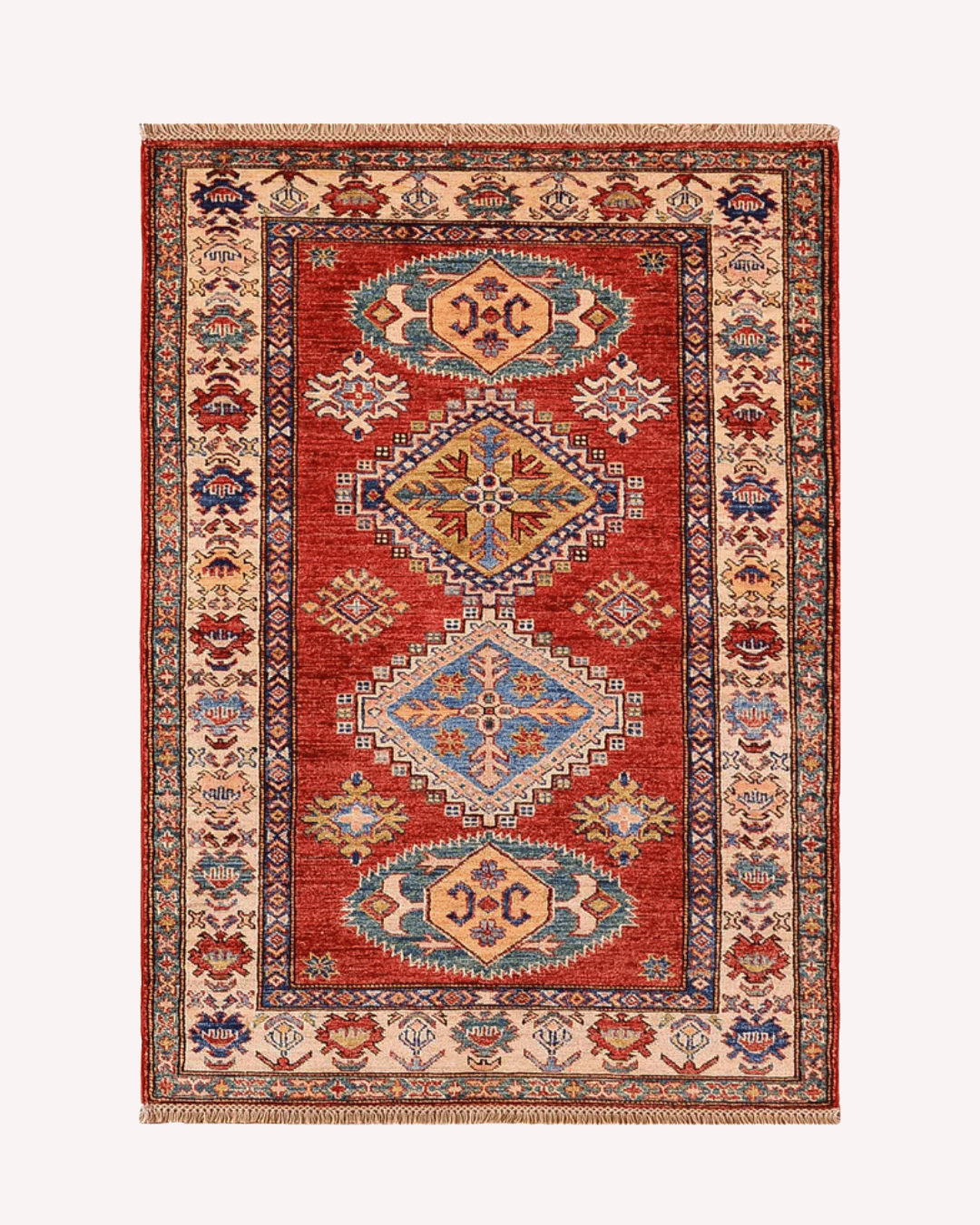 Shirvan Hand-Knotted Wool Rug 3' 1