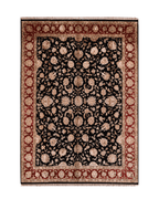 Ottoman Elegance Hand-Knotted Wool Rug 8' x 10' 2"