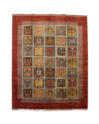 Veziri Hand-Knotted Wool Rug 173x237cm | 6x8ft