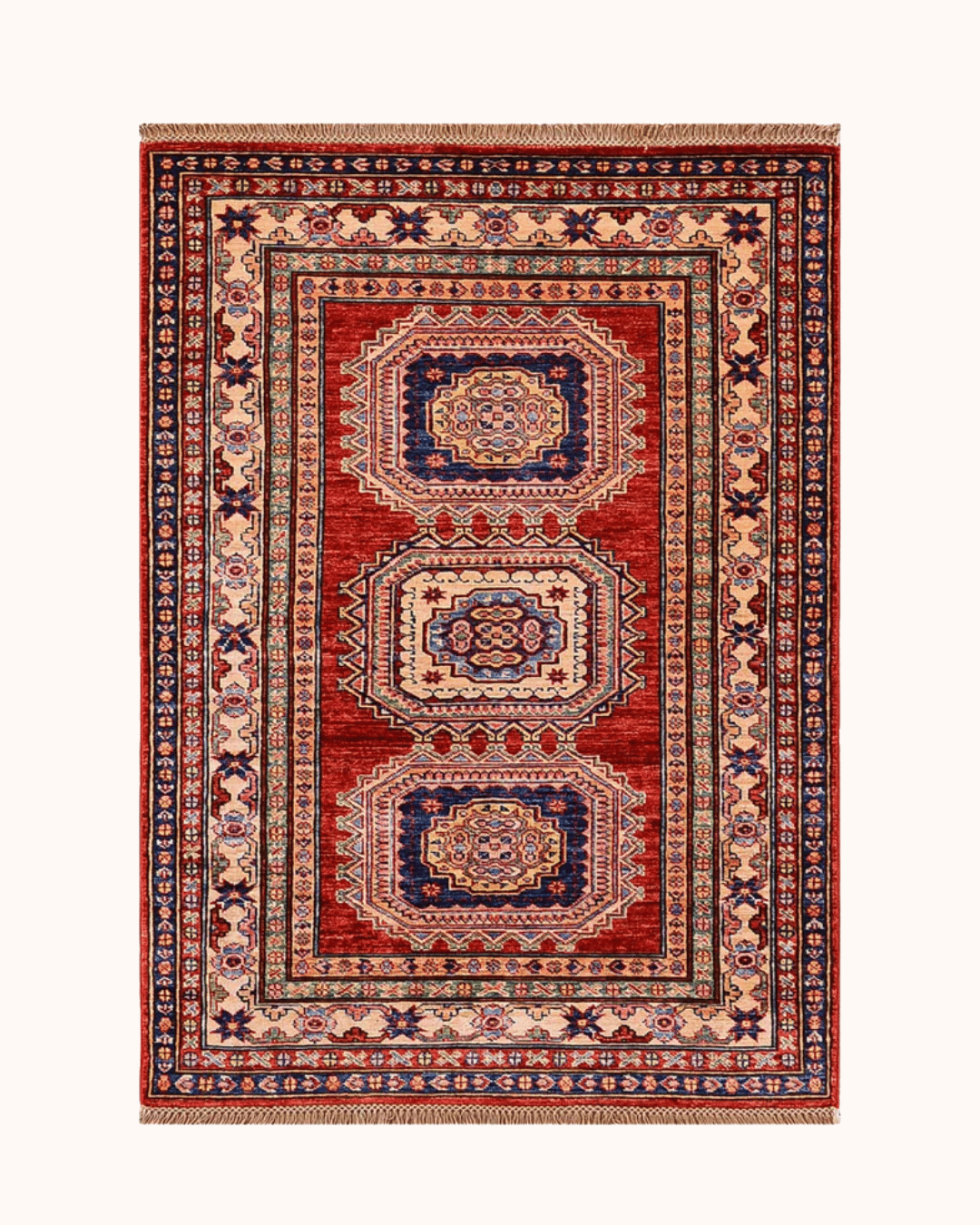 Shirvan Hand-Knotted Wool Rug 3' 3