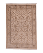 Tapis en laine style afghan 55 x 146 cm