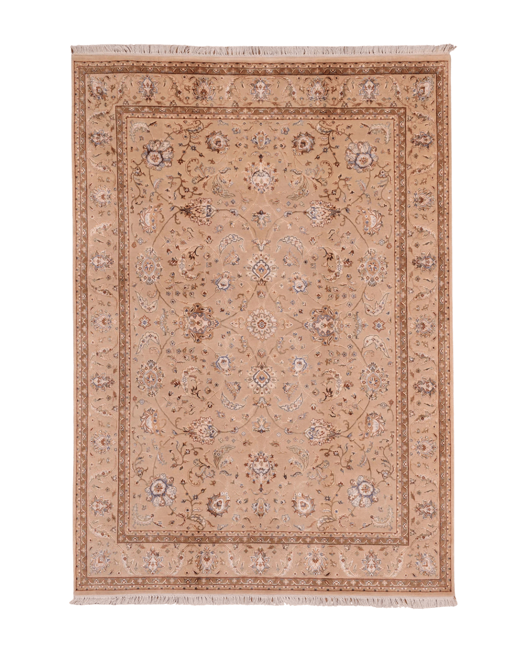 Tapis en laine style afghan 55 x 146 cm