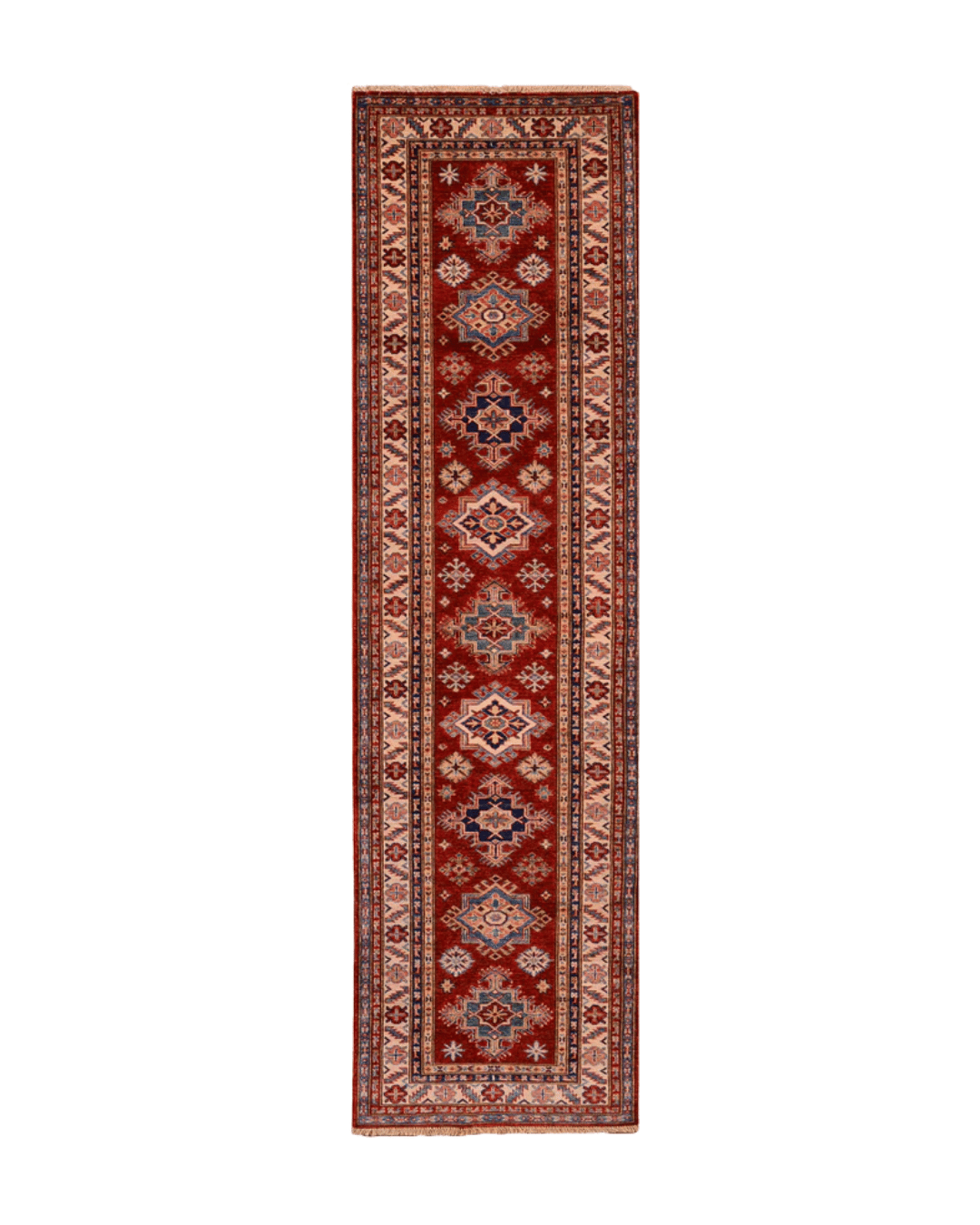 Shirvan Hand-Knotted Wool Runner 2' 6" x 10' 8"