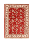 Ushak Hand-Knotted Wool Rug 7' x 10'